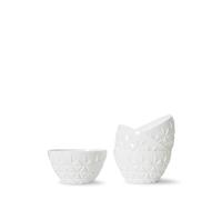 Set de bols de pique-nique, 4 pièces, acrylique blanc, diamètre 13 x 7 cm, 0,6 l Outdoor Eating / Sagaform