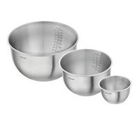 ZWILLING - Lot de 3 saladiers Fresh & Save sous-vide, inox argent, 12/18/24 cm