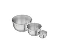 ZWILLING - Lot de 3 saladiers Fresh & Save sous-vide, inox argent, 12/18/24 cm