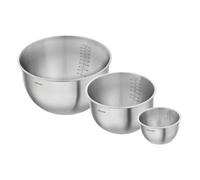 ZWILLING - Lot de 3 saladiers Fresh & Save sous-vide, inox argent, 12/18/24 cm