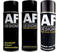 Set de bombes aérosols en plastique compatible avec BMW 306 ATLANTABLAU Metallic Vernis primaire d'accrochage