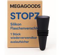 Set de bouchons de bouteille en silicone réutilisables anti-fuites FR.