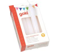 Set De Bougies Anniversaire Blanc TU