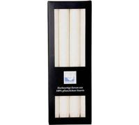 Set de bougies en stéarine - blanc 4pcs 3pcs