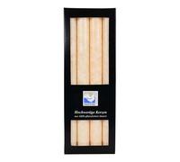 Set de bougies en stéarine - crème 3 pièces