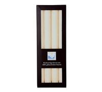 Set de bougies en stéarine - ivoire 4pcs 3pcs