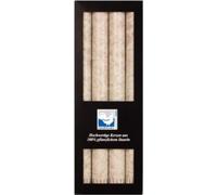 Set de bougies en stéarine - taupe 4pcs 10pcs