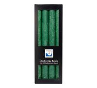 Set de bougies en stéarine - vert pack de 2