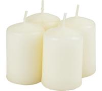 Set de bougies parfumées, 4 pièces, 6 cm