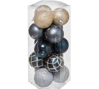 Set de boules en plastique, Ø 5 cm, 15 pcs.