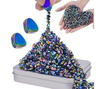 Set de Boules Magnétiques Colorées - Plus de 500 Pièces de Fidget Toys pour Adultes, Jeu Antistress de Bureau pour la Concentration et la Détente