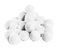 Set de boules pour batailles de neige 30 pièces artificielles décoration