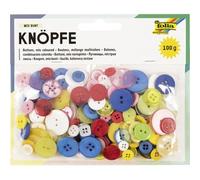 Set de boutons, 100 g, assorti