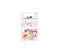 Set de bracelet mini perle pour enfant Itoshii - Rico Design(...) - 197 noeuds et fruits 197 noeuds et fruits