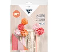 Kit papier crépon - Décoration macramé - 23 pcs