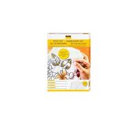 Vlieseline Set de broderie – tissu blanc – 5x A5 (297 x 420 mm)