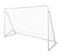 Set de but de football avec poteaux et filet 240 x 90 x 150 cm 90572