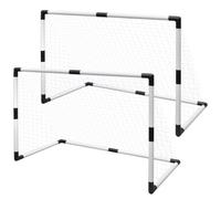 Set de mini but de football poteau et filet enfants 2pcs 91,5x48x61 cm