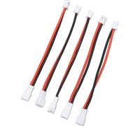 Set de câbles adaptateurs RC, 5 pièces PH2.0 2P mâle à femelle, câble adaptateur de batterie pour Axial SCX24, 3,6 pouces