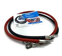 Set de câbles de batterie eXODA 35 mm² 75cm avec cosses M8 rouge et noir pour voitures bateaux motos et plus qualité matérielle supérieure flexible