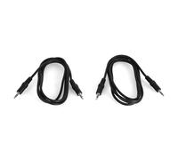 Auna Set de câbles jack 3,5mm - 2 x cable de 1,5m