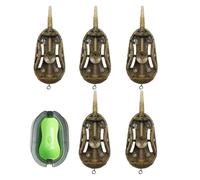 Set de Cage pour Carpe,Amorçoir Méthode Inline | Équipement pour Eau Douce et Eau Salée