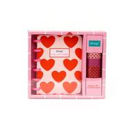 Set de cahier A6 pour laisser des mots d’amour et 2 washi tapes Mr. Wonderful P.S. Je t’aime
