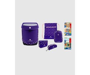 Set de cartable Innovabaq Viola Pastel