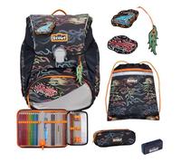 Scout sac d'école Safety Light Alpha Set 4-teilig Flames