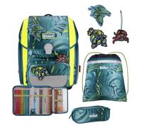 Set de cartables - SCOUT - Genius - 4 pièces - Gris - Pour enfants - Fermeture aimantée