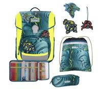 Set de cartables - SCOUT - TAS039740 - 4 pièces - Sac à dos moderne - Sécurité renforcée