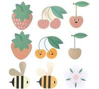 Set De Cartes Et Enveloppes - Just Bees Fruits Et Flowers