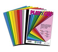 SET de carton photo A3 (300g/m2) | 50 feuilles de carton photo A3 coloré avec 10 couleurs différentes | Papier photo épais | Papier d'impression premium | Carton pour bricolage et impression