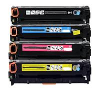 Set de Cartouches de Toner, Compatible avec HP, Couleur M252dw M252dn | 201A 201X, CF400A CF401A CF402A CF403A, BK C M Y, BK-1500 CMY-1400(Y)
