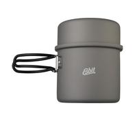 Esbit Marmite d'extérieur 1000 ml - Pot de camping en aluminium anodisé dur léger - Deuxième casserole de 475 ml avec