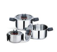 Set de casseroles - Feel Maestro - MR-3531-6 - Multicolore - Acier inoxydable - 6 pièces