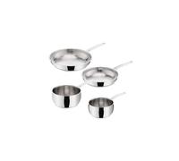 Set de casseroles - La Prima - Inox - Revêtement intérieur inox - 4 pièces