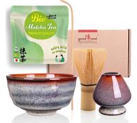 Set de cérémonie du thé matcha “Uji” avec bol à thé, porte-fouet et 30 g de matcha premium