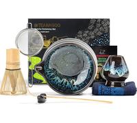 Set de cérémonie matcha 7 pièces en céramique et bambou Vendos85