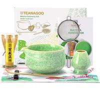 Set de cérémonie matcha vert 7 pièces avec bol et fouet vert Vendos85