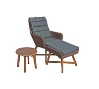 Set de chaise longue CALVIA, café