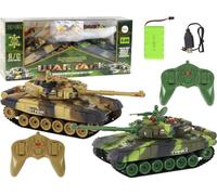 Set de chars de combat télécommandés War Tank RC Battle infrarouge