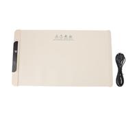 Set de Chauffe - Plats Électrique en Silicone, Tapis Chauffant 65x38cm avec Minuterie Automatique - Chauffe Rapide et Uniforme, Compact et Pliable, Idéal pour Réunions et Usage