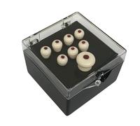 Set de chevilles Authentic blanches, point écaille