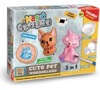 Set de ciment magique Strigo - Créez de jolis animaux ! Parfait pour le jeu et le développement sensoriel des petits !