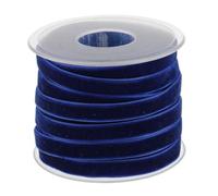 Set de cintas para manualidades, Rouleau de ruban velours double face 20 yards (18 mètres), 1 pouce (2,5 cm) large, multicolore, for les créations mariage(Blu)