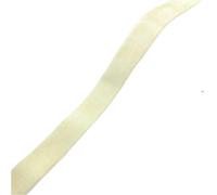 Set de cintas para manualidades, Ruban de velours à franges multicolore, largeur 6-38 mm(Beige,38mm x 2yards)