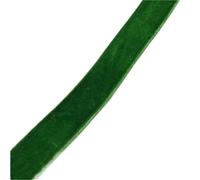Set de cintas para manualidades, Ruban de velours à franges multicolore, largeur 6-38 mm(Grün,38mm x 2yards)
