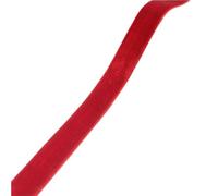 Set de cintas para manualidades, Ruban de velours à franges multicolore, largeur 6-38 mm(Red,38mm x 2yards)