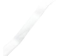 Set de cintas para manualidades, Ruban de velours à franges multicolore, largeur 6-38 mm(Wit,38mm x 2yards)